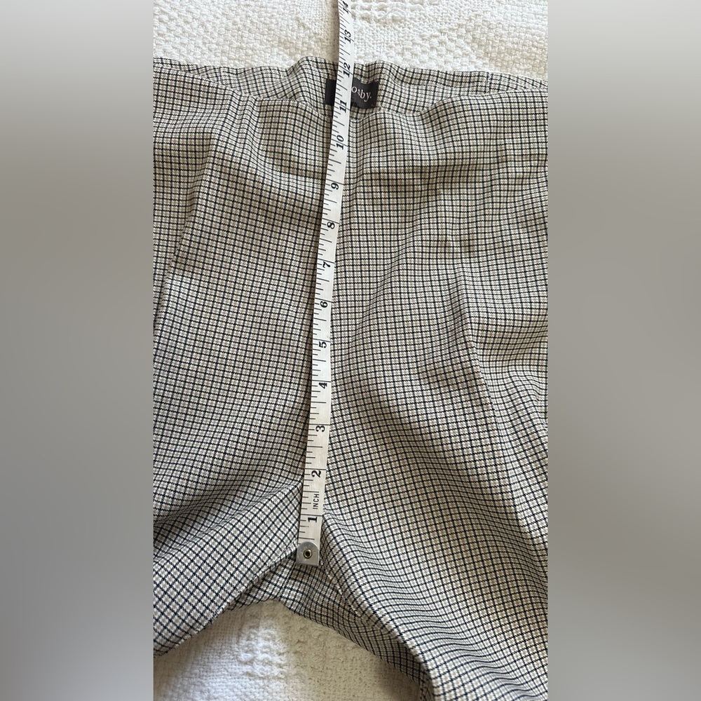 NWOT Crosby Checkered Above Ankle Dress Pants - Picture 5 of 7